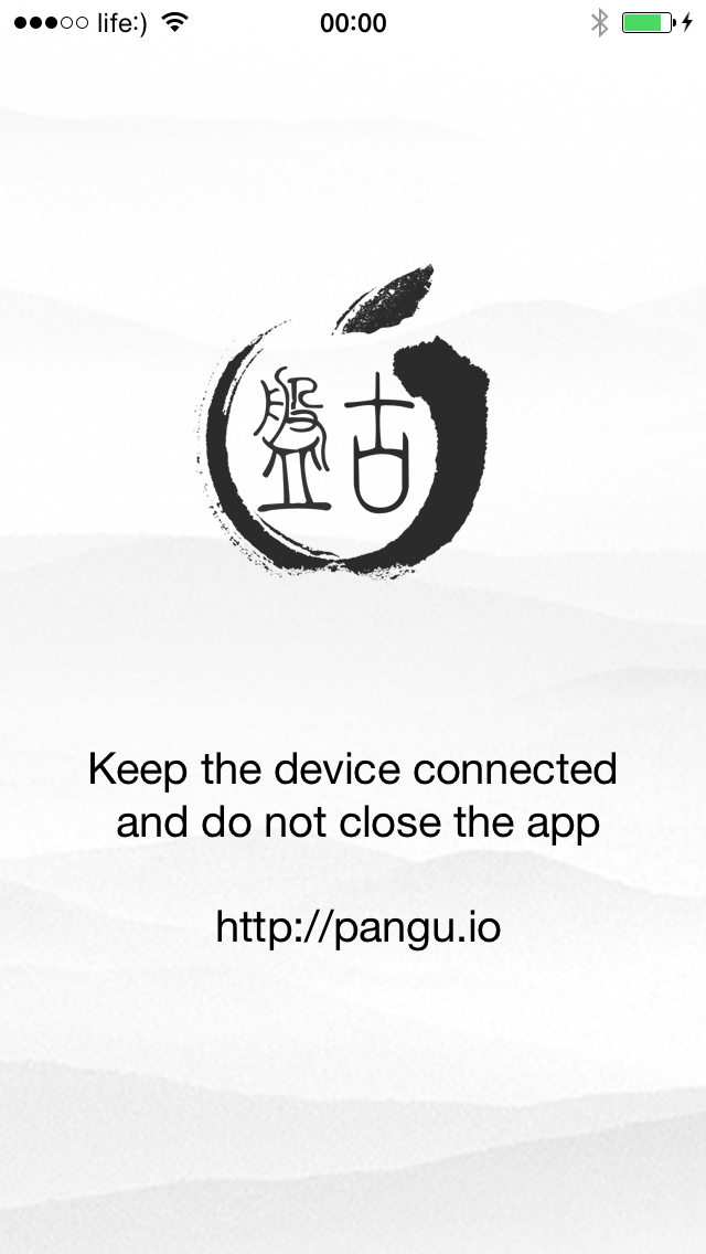 Работа Pangu на iPhone