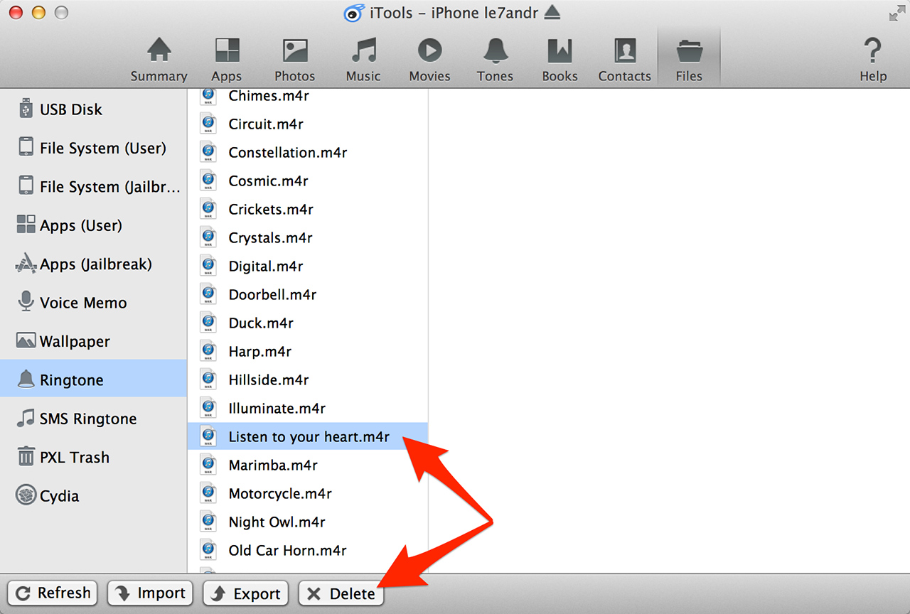 Рингтоны m4r. ITOOLS или IFUNBOX. Как удалить рингтон с телефона. Как удалить рингтон с айфона. Как удалить загруженные рингтоны с айфона.