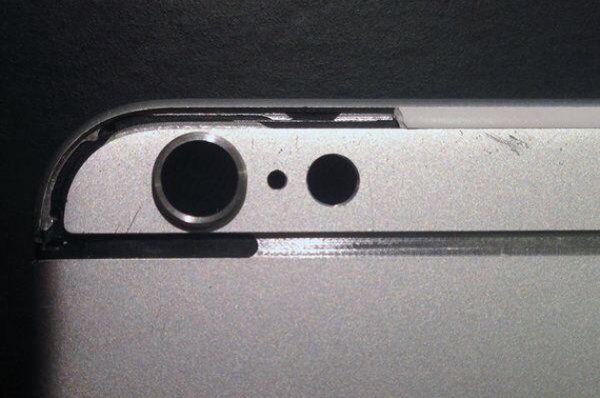 Фото потрепанной задней панели iPhone 6 от Сонни Диксона
