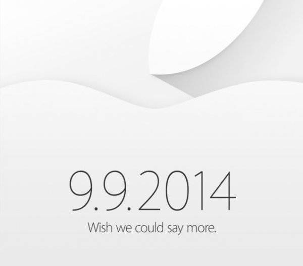 Apple рассылает приглашения на презентацию 9 сентября