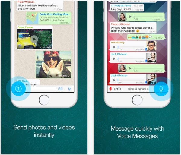WhatsApp Messenger получил поддержку iPhone 6 и iPhone 6 Plus