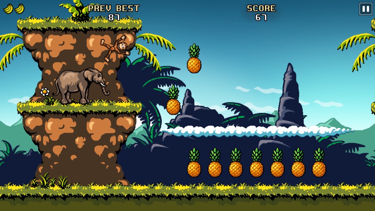 Monkey Flight 2 — простая аркада для iPhone и iPad с зажигательным геймплеем на 5 звезд