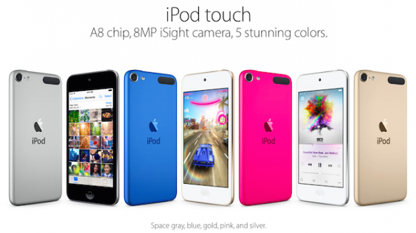Apple представила новый iPod touch