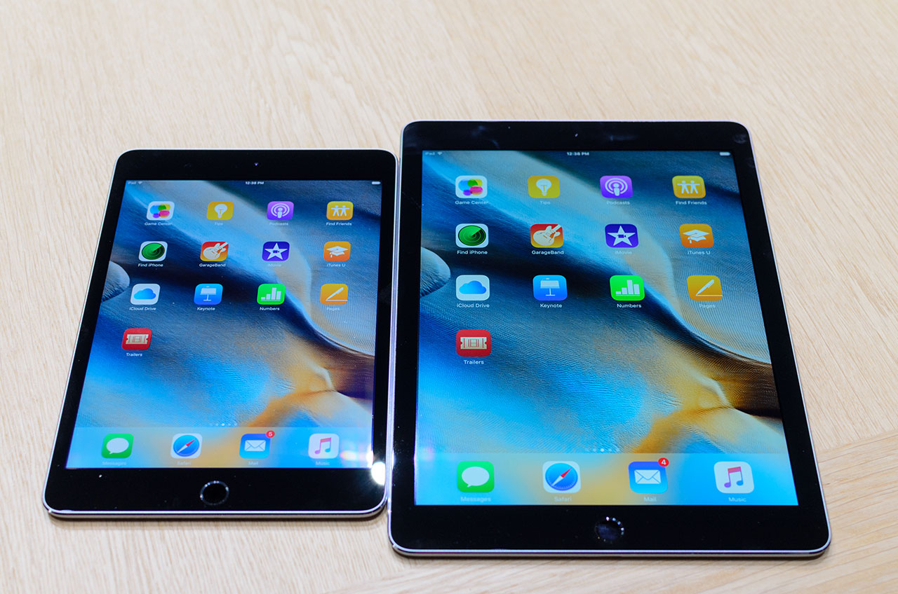 Два iPad Pro рядом