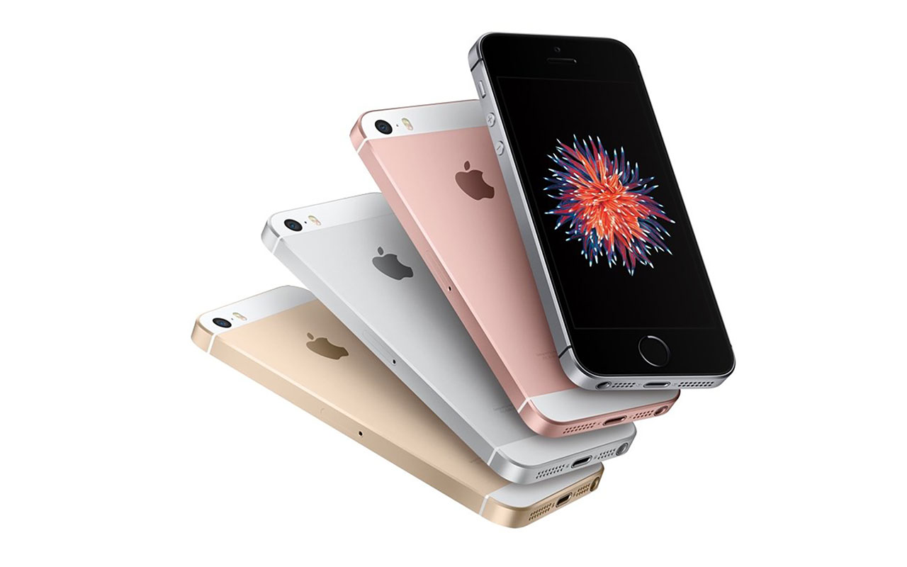Новый iPhone SE в разных цветах